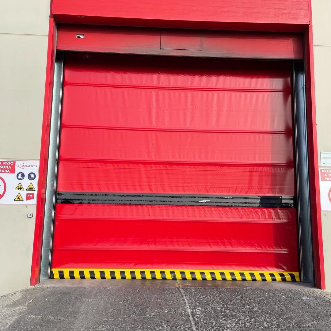 puerta auto lona